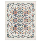 Georgiana Navy & Red in 8' x 10' Size