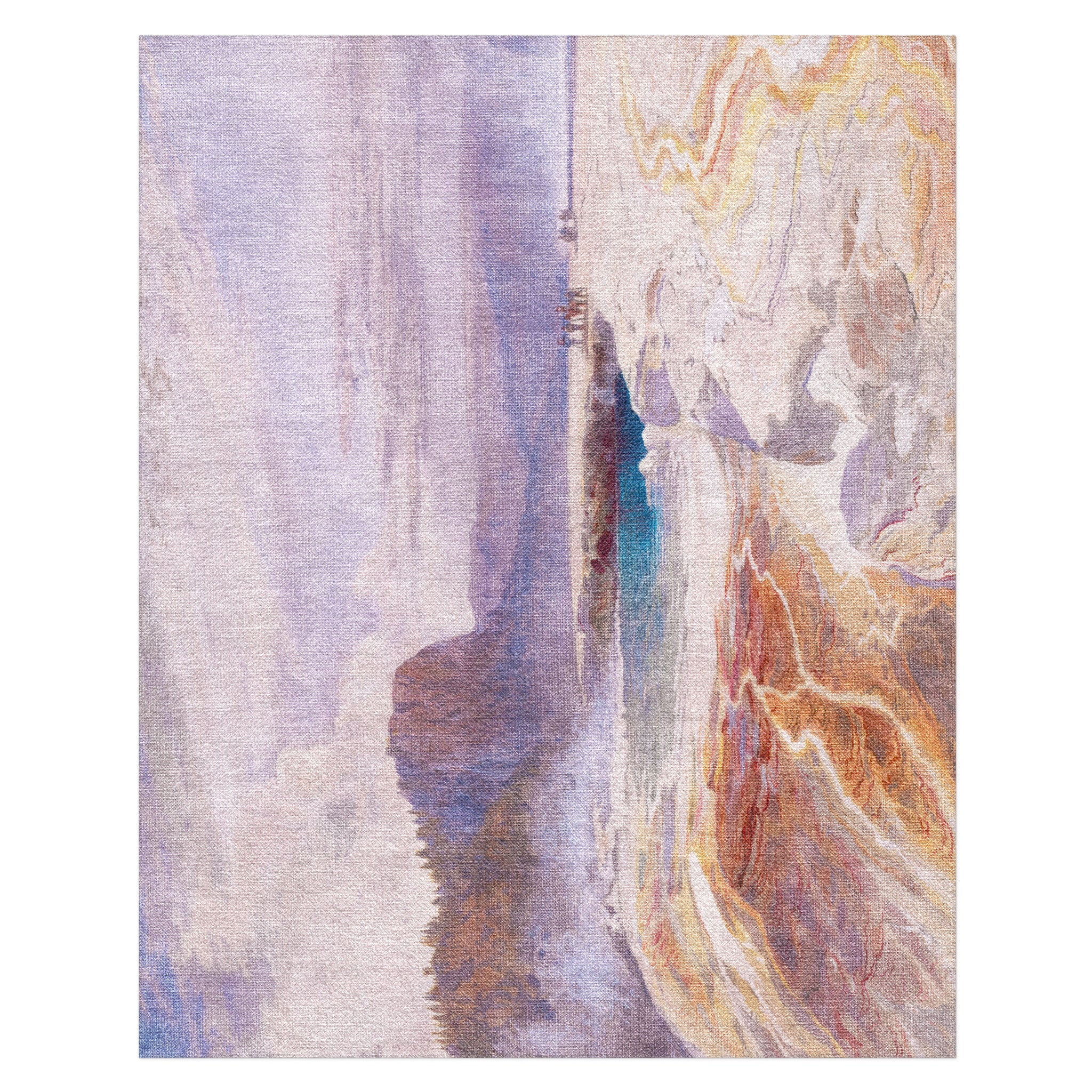 Yellowstone Rugs Yellowstone Great Blue Spring Area Rug – Undrfoot Rugs