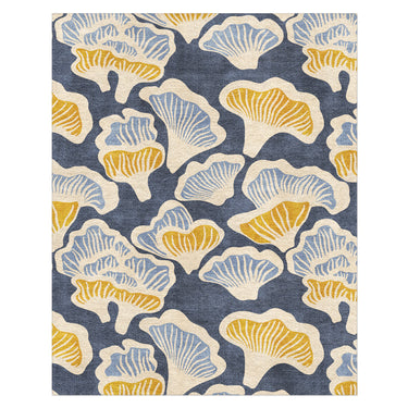 Oyster Mushrooms Blue & Gold in 10x8ft Size