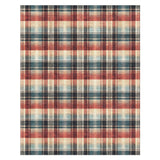 Monaghan Plaid Blue & Red in 10x8ft Size