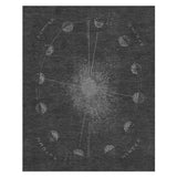 Equinox Black & Charcoal in 8' x 10' Size