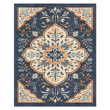 Winston Blue & Orange in 10x8ft Size