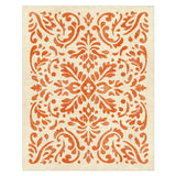 Floranna Ivory & Orange in 8' x 10' Size