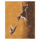 That Dog'll Hunt Orange in 8' x 10' Size