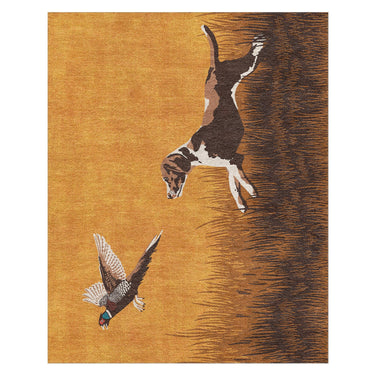 That Dog'll Hunt Orange in 8' x 10' Size