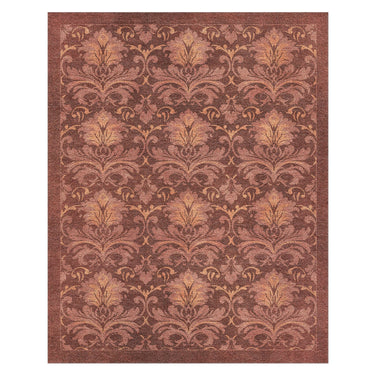 Agnes Damask Deep Amaranth Red in 8' x 10' Size