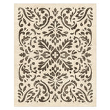 Floranna Ivory & Black in 8' x 10' Size