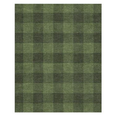 Buffalo Plaid Dark Olive in 8' x 10' Size