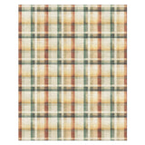 Madras Plaid Taupe & Green in 10x8ft Size