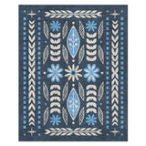 Topanga Navy & Columbia in 8' x 10' Size