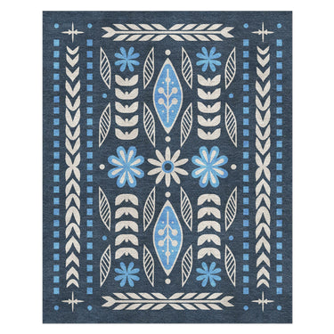 Topanga Navy & Columbia in 8' x 10' Size