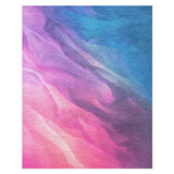 Cirrus Blue and Magenta in 8' x 10' Size