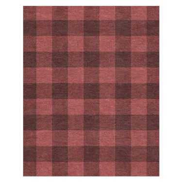 Buffalo Plaid Deep Red in 8' x 10' Size