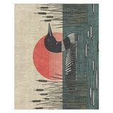 Sunset Loon in 8' x 10' Size