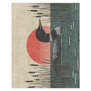 Sunset Loon in 8' x 10' Size