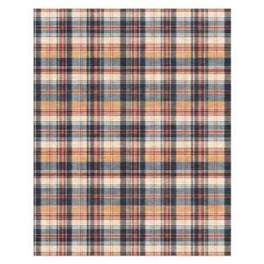 MacPherson Plaid Navy & Gold in 10x8ft Size