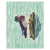 Floating Wood Duck in 8' x 10' Size