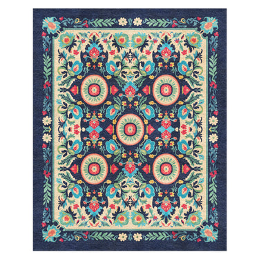 Nellie Blue Multicolor in 10x8ft Size