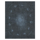 Equinox Navy & Dusty Blue in 8' x 10' Size