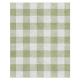 Buffalo Plaid Light Sage in 8' x 10' Size