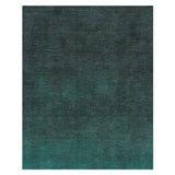 Keanu Watercolor Deep Teal Ombre in 10x8ft Size