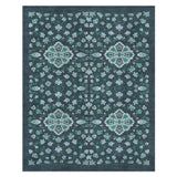 Fenwick Navy & Green in 8' x 10' Size