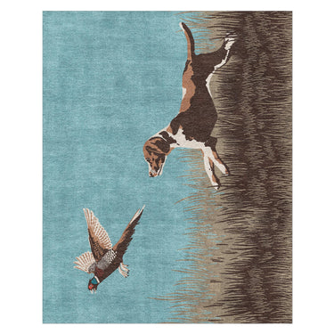That Dog'll Hunt Blue in 8' x 10' Size