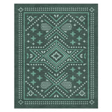 Durand Deep Turquoise in 8' x 10' Size