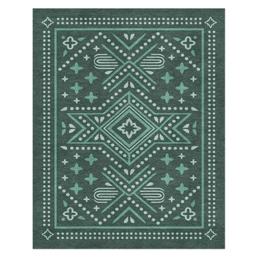 Durand Deep Turquoise in 8' x 10' Size