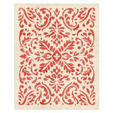 Floranna Ivory & Red in 8' x 10' Size