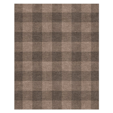 Buffalo Plaid Dark Cedar Brown in 8' x 10' Size