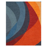 Kelvin Blue & Orange in 10x8ft Size