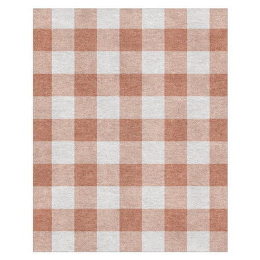 Buffalo Plaid Light Terracotta in 8' x 10' Size