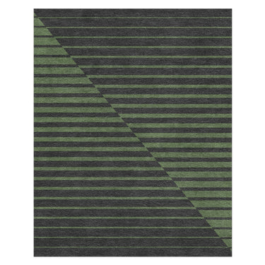 Euclid Black & Green in 8' x 10' Size
