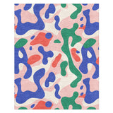 Concetta Pink, Green, & Blue in 8' x 10' Size