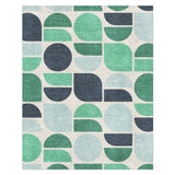 Otto Turquoise in 8' x 10' Size