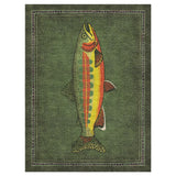 Golden Trout in 9' x 12' Size