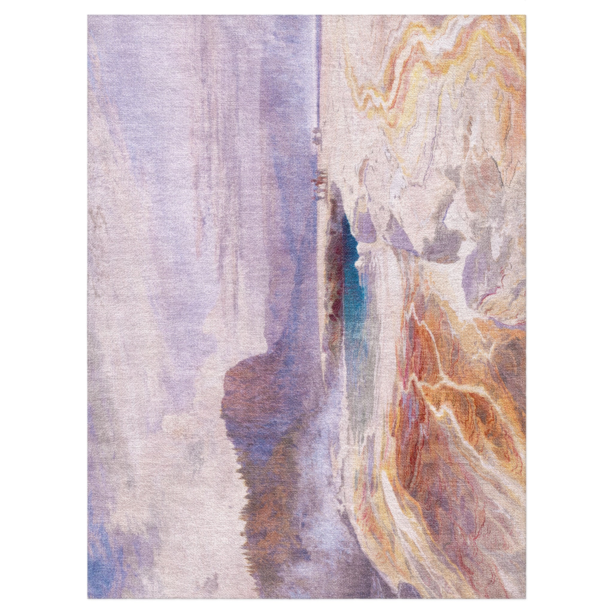 Yellowstone Rugs Yellowstone Great Blue Spring Area Rug – Undrfoot Rugs