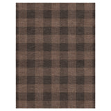 Buffalo Plaid Hickory Brown in 9' x 12' Size