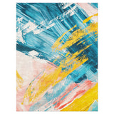 Egon Blue & Yellow in 9' x 12' Size