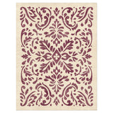 Floranna Ivory & Wine in 9' x 12' Size