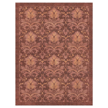 Agnes Damask Deep Amaranth Red in 9' x 12' Size