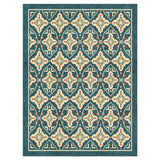 Merrin Blue & Ivory in 12x9ft Size