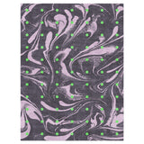 Acid Burn Purple & Green in 9' x 12' Size