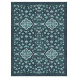 Fenwick Navy & Green in 9' x 12' Size