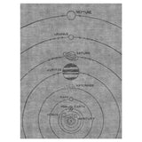 Solar System Grey & Black in 9' x 12' Size