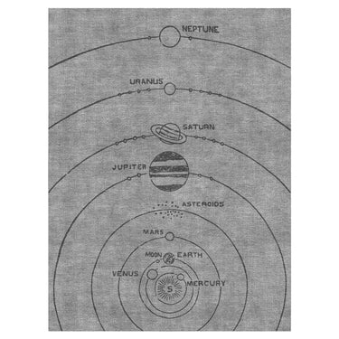 Solar System Grey & Black in 9' x 12' Size