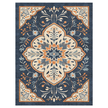 Winston Blue & Orange in 12x9ft Size