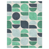 Otto Turquoise in 9' x 12' Size