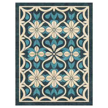 Mattheo Blue & Ivory in 12x9ft Size